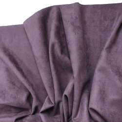 Замша иск. костюмная "Пыльный фиолетовый"
